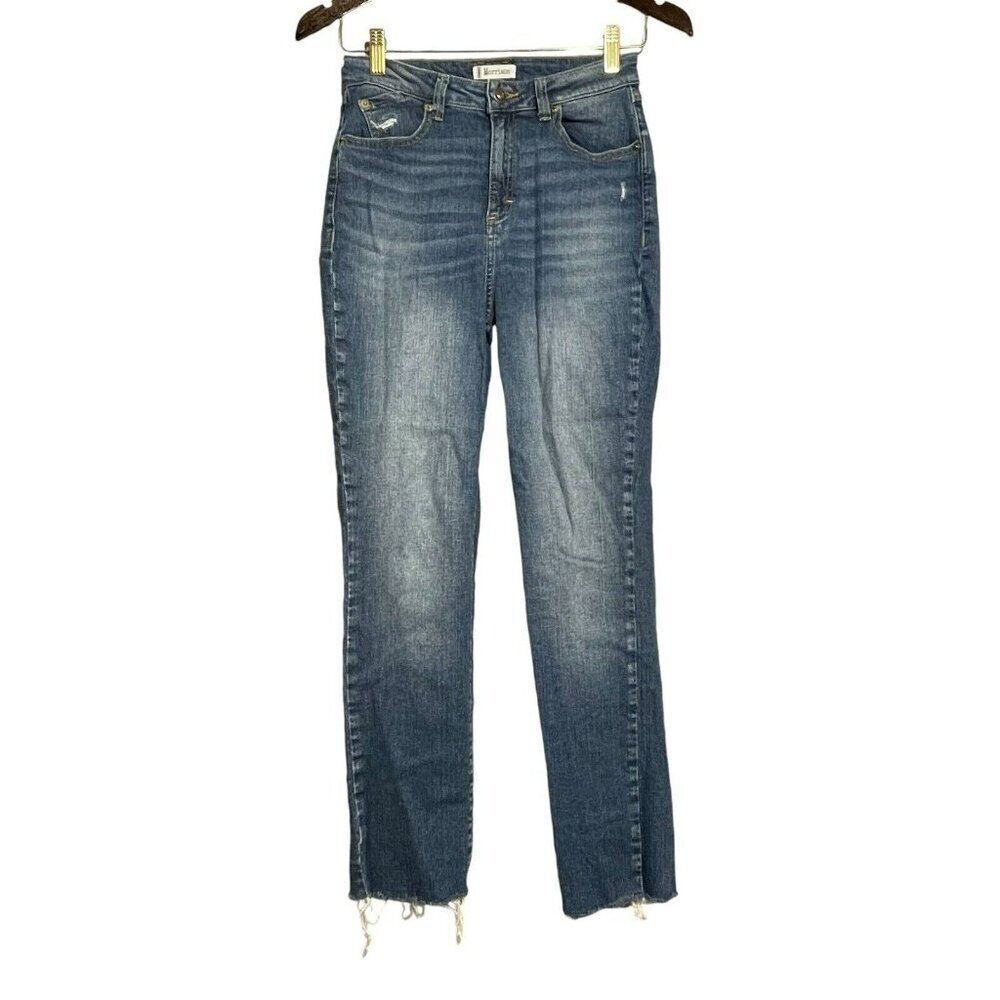 Morrison Friend Straight Skinny Jeans Women Size 27 Retro Raw Rag Boho Hippie